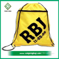 China supplier Promotional Logo Printed Cheap Polyester Drawstring Bag